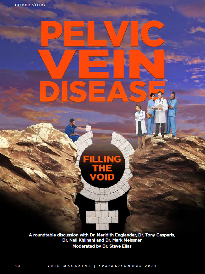Dr. Neil Khilnani Featured in Vein Magazine cover page image